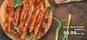 Food Lover's Market Spicy Beef Briskit Rashers-Per Kg offer