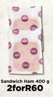 Food Lover's Market Sandwich Ham-For 2 x 400g offer