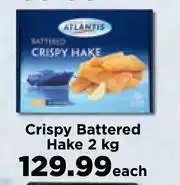 Food Lover's Market Atlantis Crispy Battered Hake-2Kg Each offer