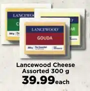 Food Lover's Market Lancewood Cheese Assorted-300g Each offer
