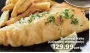 Food Lover's Market Battered Hake (Selected Stores Only)-Per Kg offer