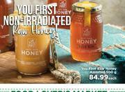 Food Lover's Market You First Raw Honey Assorted-500g Each offer