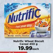 Food Lover's Market Nutrific Wheat Biscuit Cereal-450g Each offer