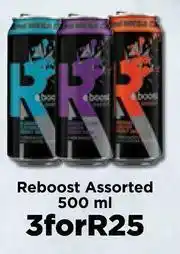Food Lover's Market Reboost Assorted-For 3 x 500ml offer