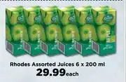 Food Lover's Market Rhodes Assorted Juices-6 x 200ml Each offer