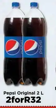 Food Lover's Market Pepsi Original-For 2 x 2L offer