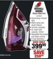 Dis-Chem Russell Hobbs Steam Glide Iron 334506 offer