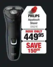 Dis-Chem Philips Aquatouch Shaver 335216 offer