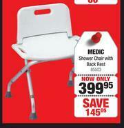 Medic Shower Chair With Back Rest offer at Dis-Chem