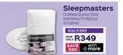 Sleepmasters Sleepmasters Quilted Queen Size Mattress Protector offer