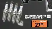 Bosch Spark Plugs For Toyota Quantum 2.7 FR7SE