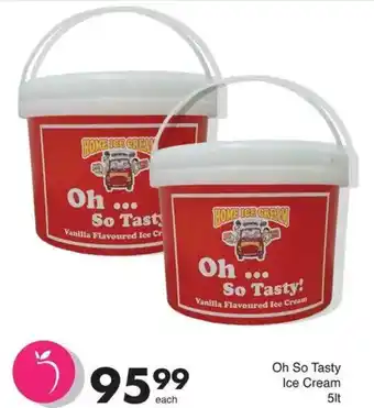 Save Oh So Tasty Ice Cream offer