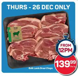 Pick n Pay Hypermarket Bulk Lamb Braai Chops offer