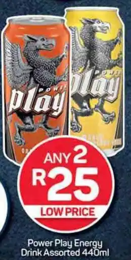 Pick n Pay Hypermarket Power Play Energy Drink Assorted offer