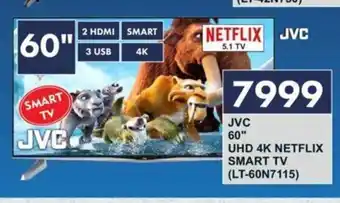 President Hyper JVC - 60" UHD 4K Netflix Smart TV offer