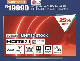 House & Home LG 55" 139cm OLED Smart TV offer