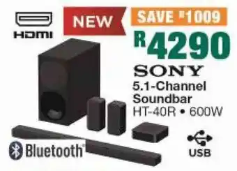 House & Home Sony 5.1-Channel Soundbar 600W offer