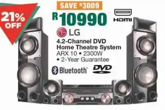 House & Home LG 4.2-Channel DVD Home Theatre System 2300W offer