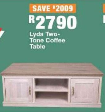 Lyda Two-Tone Coffee Table