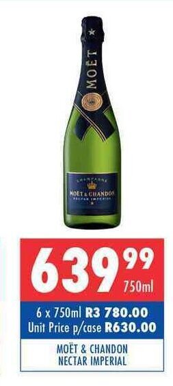 Moet & Chandon Nectar Imperial 750ml