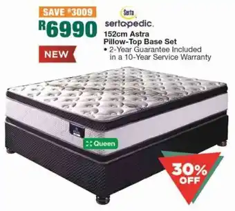 House & Home Astra Pillow-Top Base Set 152cm offer