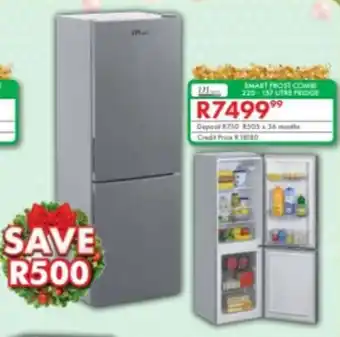 Beares Smart frost combi fridge offer