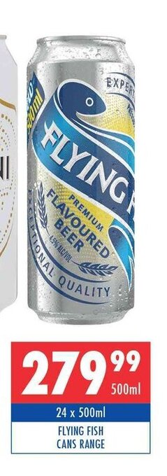 Ultra Liquors Flying Fish Cans Range 24 x 500ml offer