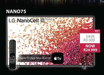 Masons LG - NanoCell AI ThinQ 75" offer