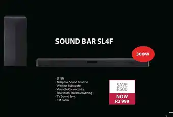 Masons LG - Sound Bar SL4F offer