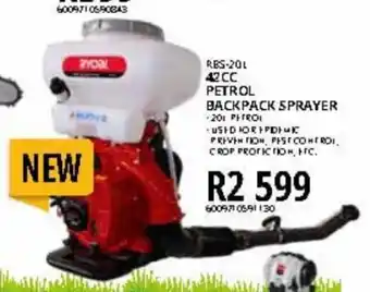 Kloppers 42CC Petrol Backpack Sprayer offer