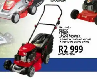 Kloppers 139CC Petrol Lawn Mower offer