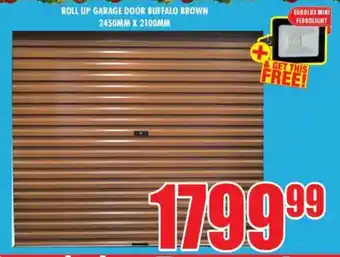 Boxer Roll up garage door buffalo brown offer