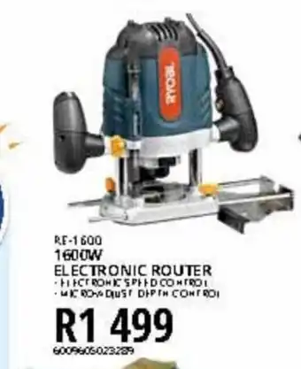 Kloppers 1600W Electronic Router offer