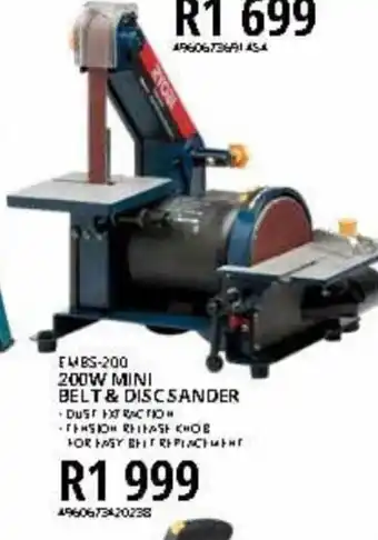 Kloppers 200W Mini Belt & Discsander offer