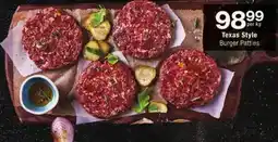 Checkers Texas Style Burger Patties offer
