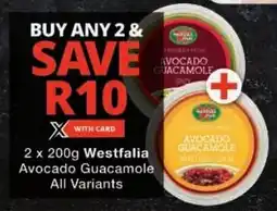 Checkers Westfalia Avocado Guacamole All Variants offer