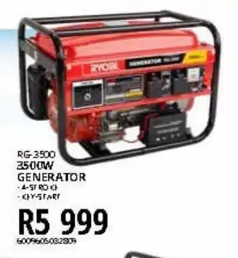 Kloppers 3500W Generator offer