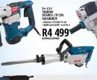 Kloppers 1600W Demolition Hammer offer