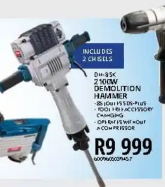 Kloppers 2100W Demolition Hammer offer