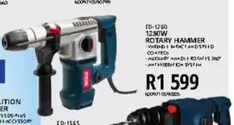 Kloppers 1250W Rotary Hammer offer
