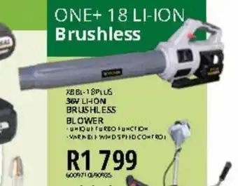 Kloppers 36V Li-Ion Brushless Blower offer