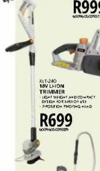 Kloppers 18V Li-Ion Trimmer offer