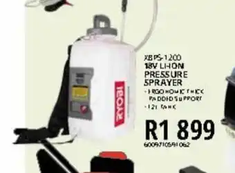 Kloppers 18V Li-Ion Pressure Sprayer offer