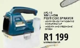 18V Li-Ion Pesticide Sprayer
