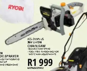 Kloppers 36V Li-Ion Chainsaw offer