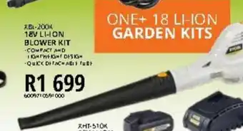 Kloppers 18V Li-Ion Blower Kit offer