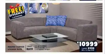 Barnetts - Price 'n Pride Madrid Corner Lounge Suite offer