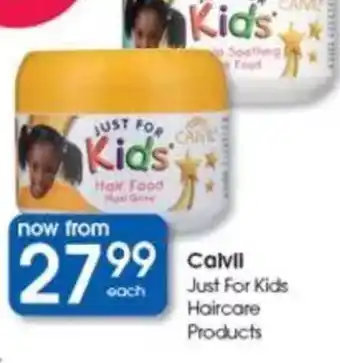 Clicks Calvil Just For Kids Haircare Products offer