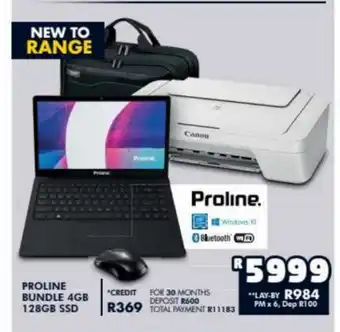 Proline Bundle 4GB 128GB SSD