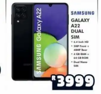 Samsung - Galaxy A22 Dual Sim